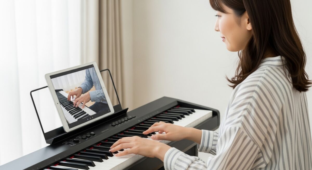 「30日ピアノ講座」で叶う大人の独学