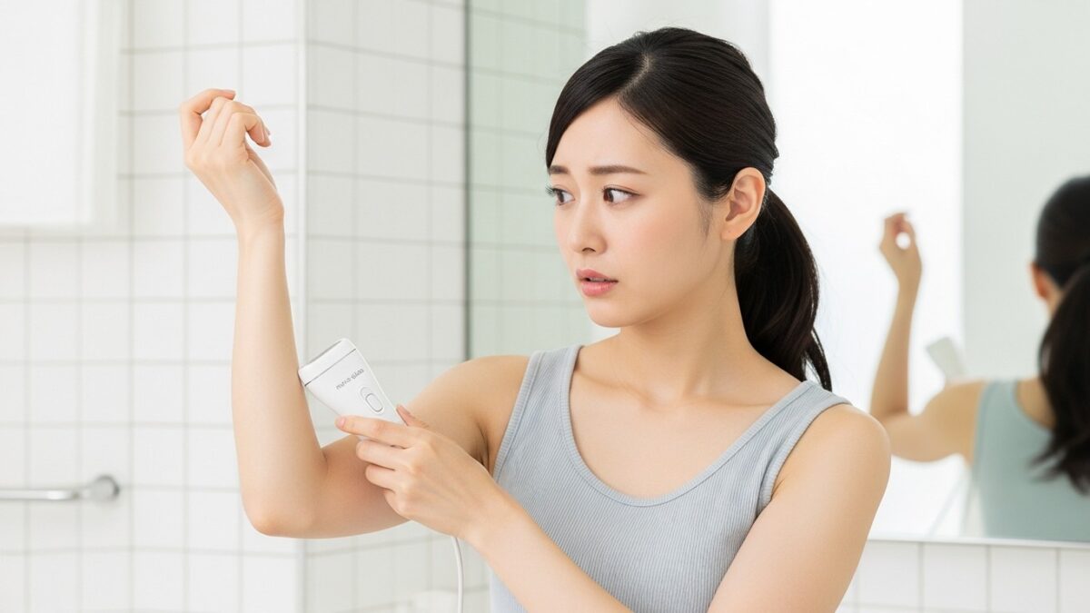 ナノガラス脱毛1