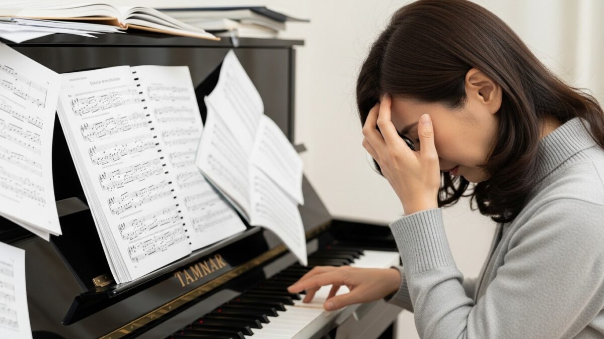 大人のピアノ独学1