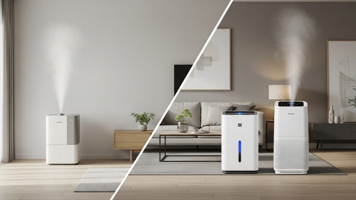 空気清浄機 加湿器違い3